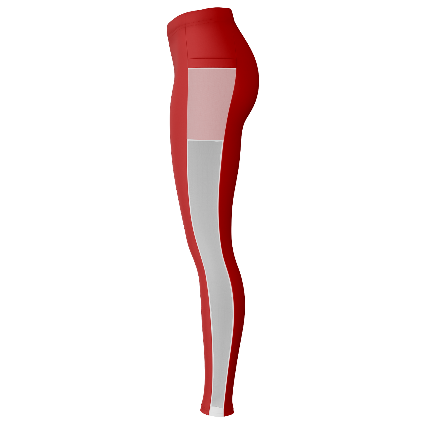Kai'Tre Mesh Pocket Leggings (RED)